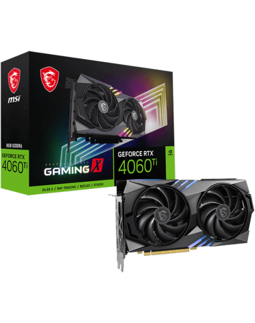 MSI GeForce RTX 4060 Ti Gaming X 8GB Graphics Card 